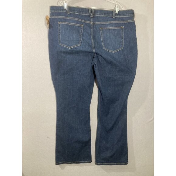 Deluth Trading Boot Cut Jeans Woman’s  20w Medium Wash Casual Denim - Picture 2 of 5